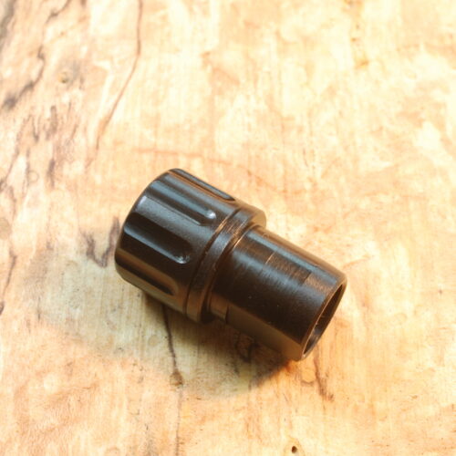 3/8"×24 RH (female) to 1/2"×28 RH (male) Thread Adapter w/ Protector [FOR: S&W M&P 22 COMPACT] - SKU#043